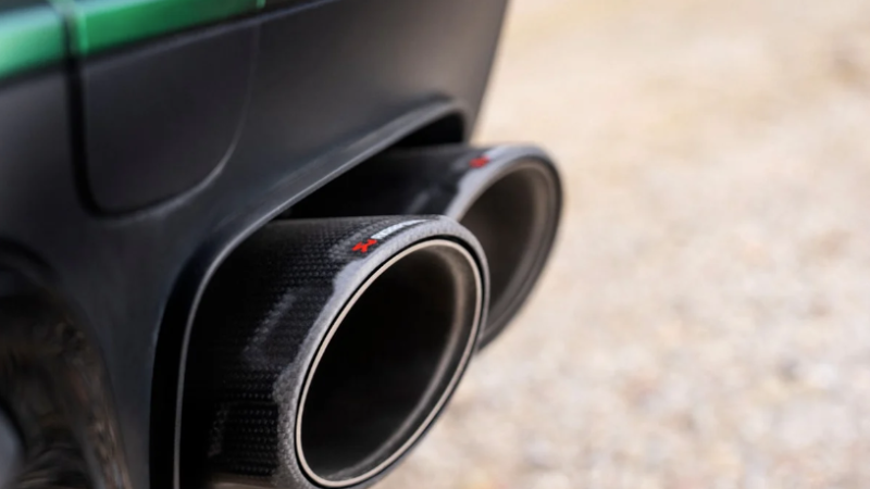Photo of Akrapovic Valved Slip-On Line Titanium Exhaust for the Porsche Panamera 976 (2024+) - Image 3